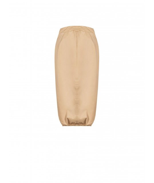 Longuette en coton mélangé avec pochette Maxi avec fermeture éclair Rinascimento