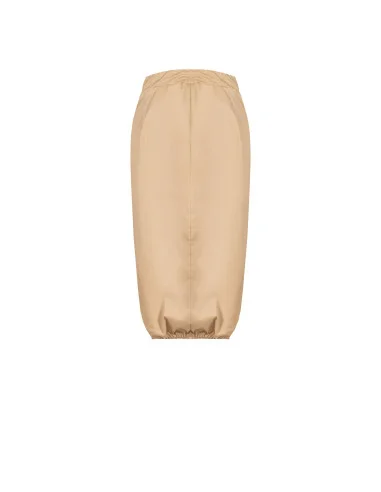 Cotton Mix Longuette With Maxi Pocket With Zip Closure Rinascimento