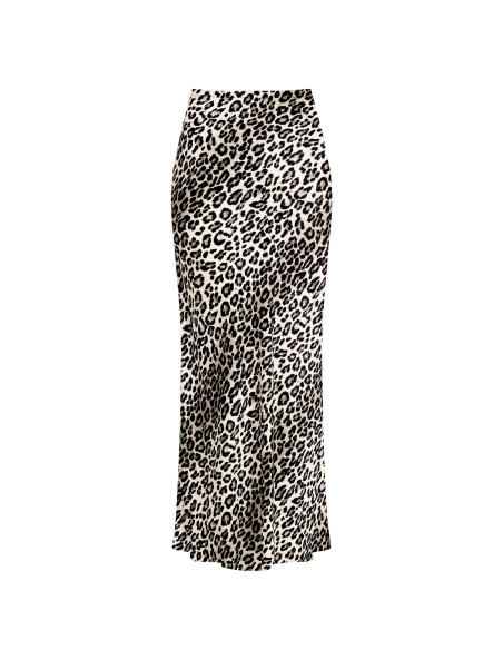 Jupe fourreau longue en viscose avec ceinture élastique Rinascimento