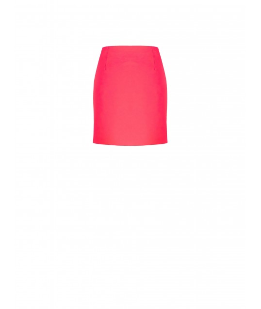 Rinascimento Technical Fabric A-line Miniskirt