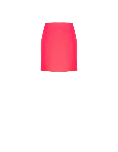 Rinascimento Technical Fabric A-line Miniskirt