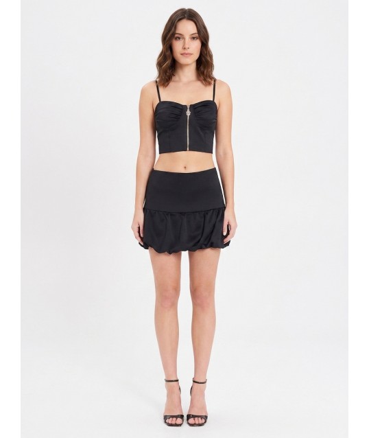 Rinascimento Satin Balloon Skirt