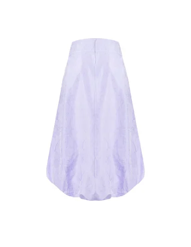 Rinascimento Jacquard Satin Balloon Long Skirt