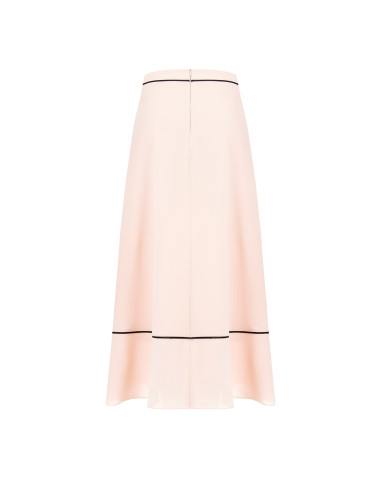 Rinascimento Soft Satin Wheeled Long Skirt