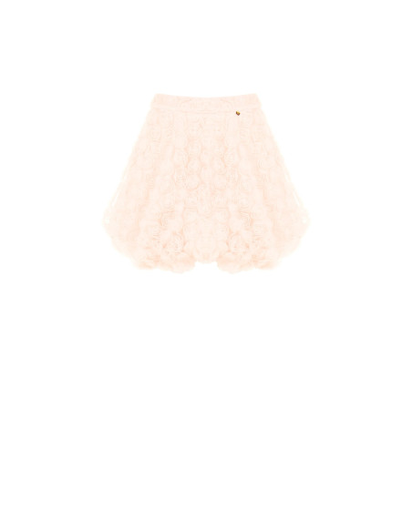 Jupe ballon avec tulle rose délicat Effet tridimensionnel Rinascimento