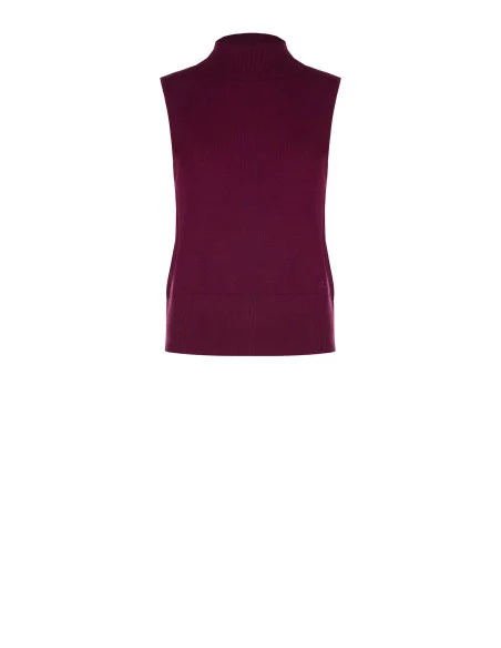 Maglione Dolcevita Con Logo Ricamato Rinascimento