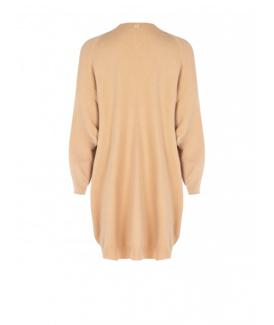 Rinascimento Cardigan long en maille sans boutons