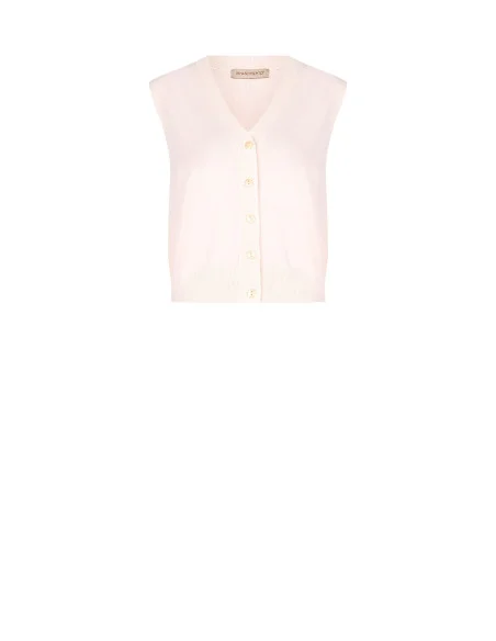 Rinascimento Viscose Blend Knitted Vest
