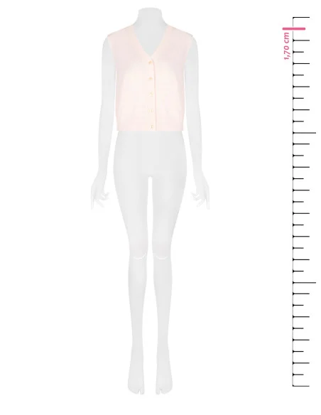 Rinascimento Viscose Blend Knitted Vest