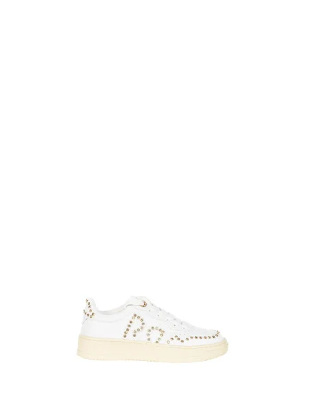 Sneakers Con Strass E Logo Rr Rinascimento