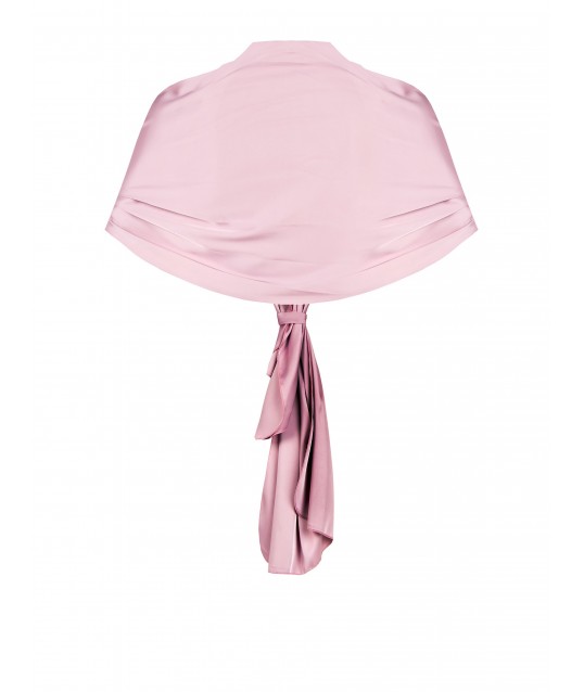 Rinascimento Curvy Satin Wrap Stole