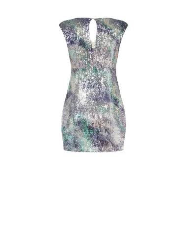 Imprimée Sequins Imprimée Curvy Fourreau Curvy Fourreau Robe