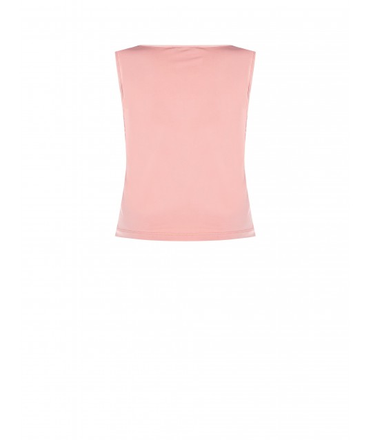 Top In Tulle Morbido Con Ricamo In Paillettes Rinascimento Curvy