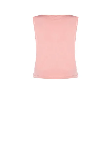 Soft Tulle Top With Sequin Embroidery Rinascimento Curvy