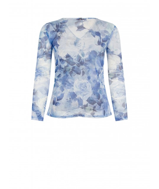 Rinascimento Curvy Top ajusté en tulle