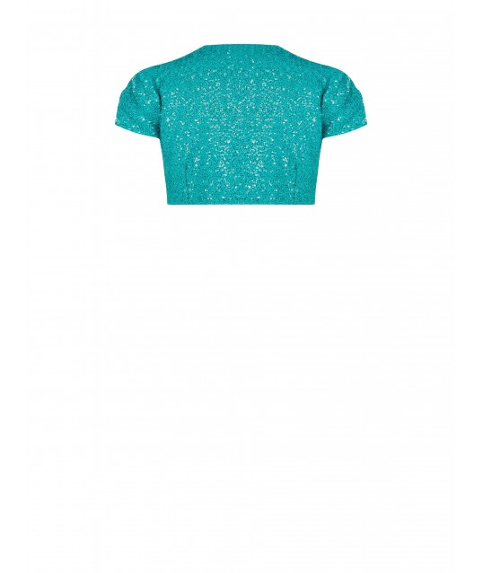 Bolero Coprispalle Curvy Ricoperto Di Paillettes Rinascimento Curvy