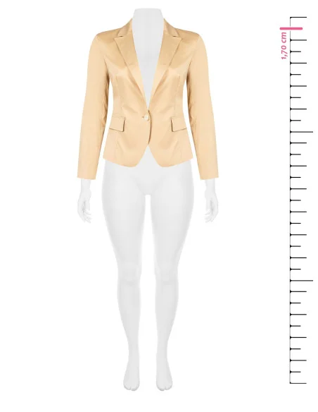 Rinascimento Curvy Bi-Stretch Fabric Blazer Jacket