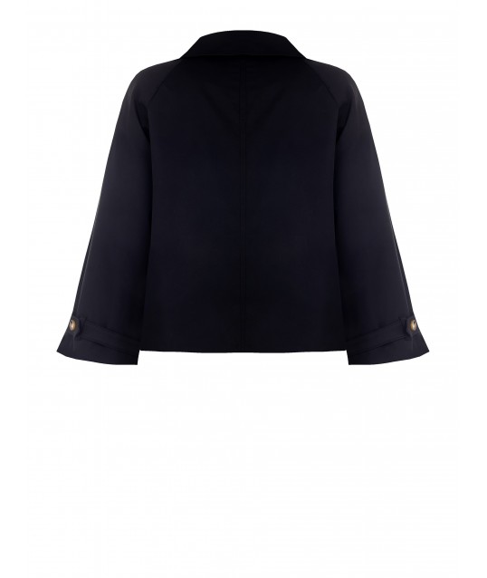 Rinascimento Curvy Short Trench Coat