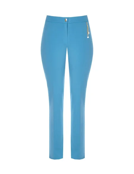 Pantalon droit avec pendentif Curvy Rinascimento