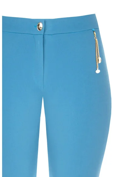 Pantaloni Dritti Con Ciondolo Rinascimento Curvy