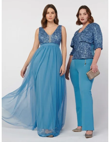 Pantalon droit avec pendentif Curvy Rinascimento