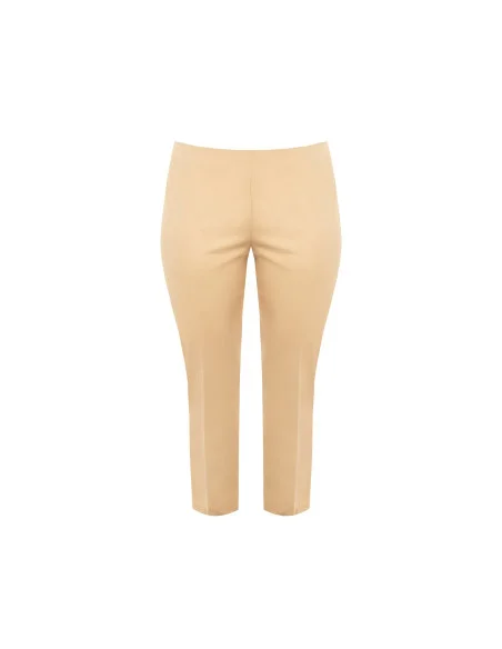 Rinascimento Curvy Cotton Blend Skinny Trousers
