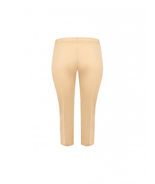 Rinascimento Curvy Cotton Blend Skinny Trousers