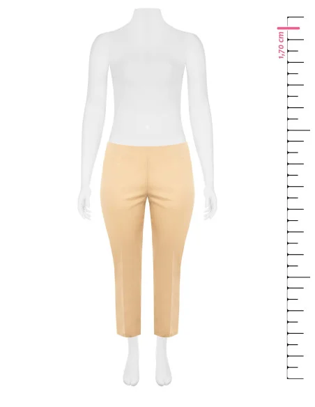 Pantaloni Skinny In Misto Cotone Rinascimento Curvy