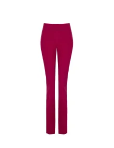 Pantaloni Zampa In Tessuto Tecnico Con Fascia Alta Rinascimento 2
