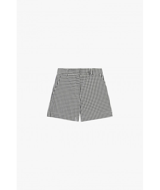 Short à carreaux Coupe régulière Taille moyenne Dixie