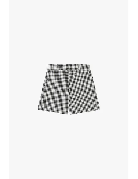 Shorts A Quadretti Vestibilità Regolare Vita Media Dixie