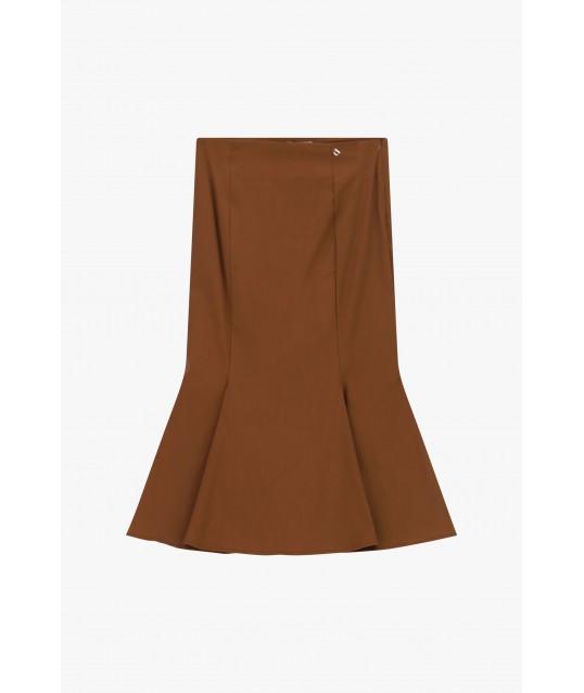 Dixie - Jupe longue évasée taille haute