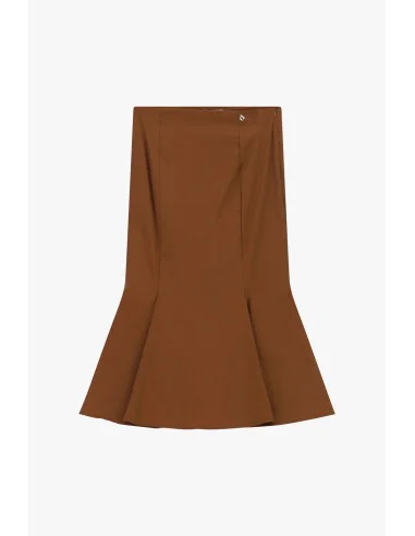 Dixie High Waist Flared Long Skirt