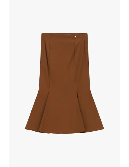 Dixie - Jupe longue évasée taille haute