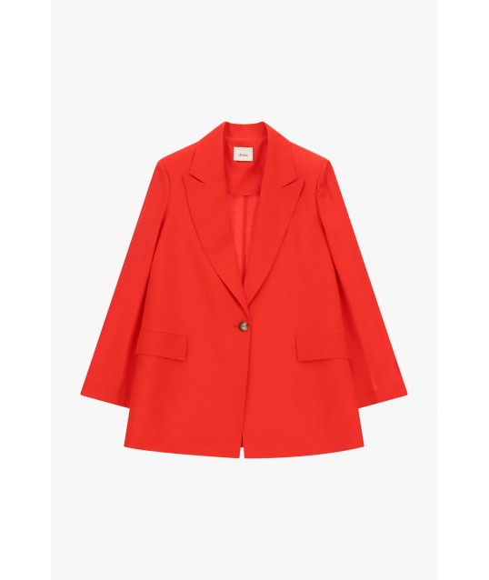 Blazer à simple boutonnage avec poches sur le devant Dixie