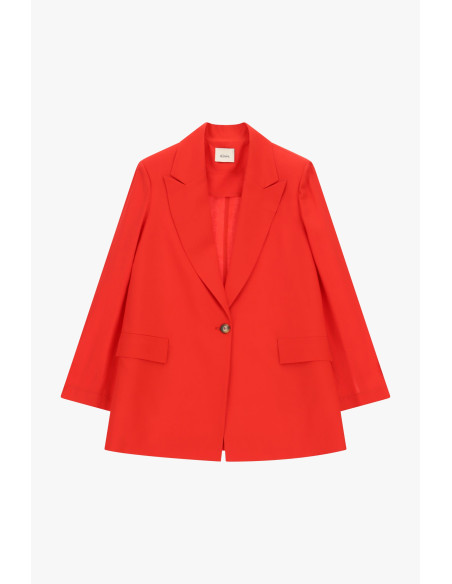 Blazer à simple boutonnage avec poches sur le devant Dixie