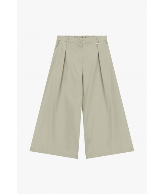 Palazzo Trousers With High Waist And Pleats Dixie