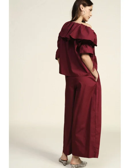 High Waisted Palace Trousers With Dixie Darts