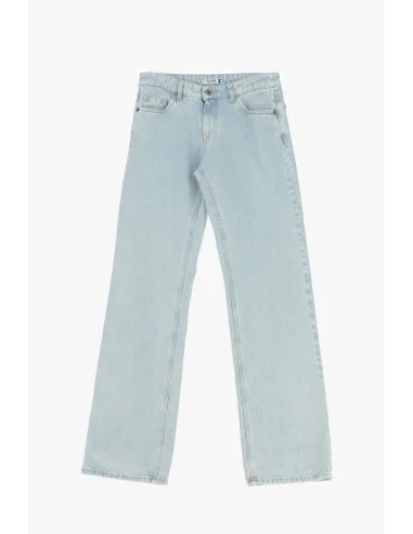 Jeans Cinque Tasche A Gamba Dritta Vita Alta Please