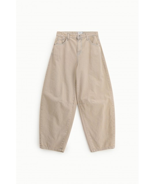 Pantalon taille haute avec jambe large Please
