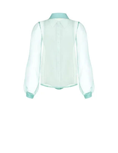 Organza Shirt With Wide Sleeves Rinascimento