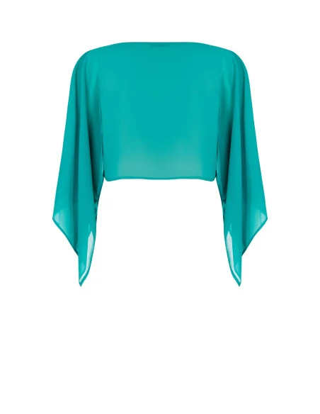 Étole cache-épaules grande taille en georgette Rinascimento Curvy