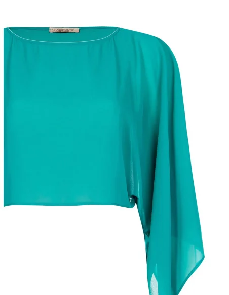 Étole cache-épaules grande taille en georgette Rinascimento Curvy