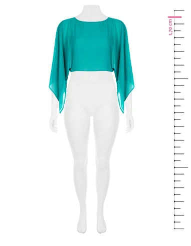 Curvy Georgette Stole Shrug Rinascimento Curvy