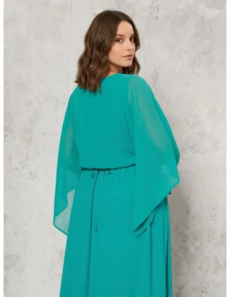 Étole cache-épaules grande taille en georgette Rinascimento Curvy