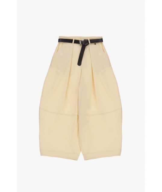Pantalon croisé Palace avec ceinture et fléchettes Dixie
