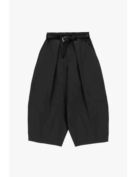 Pantalon croisé Palace avec ceinture et fléchettes Dixie