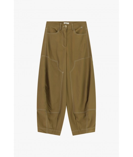Palace Trousers With Contrast Stitching And Dixie Pockets