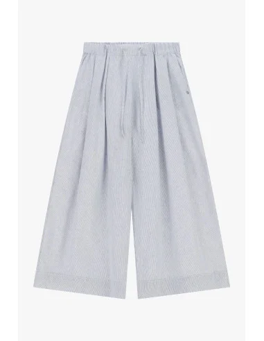 Pantaloni Palazzo Ampi Con Elastico E Coulisse Please