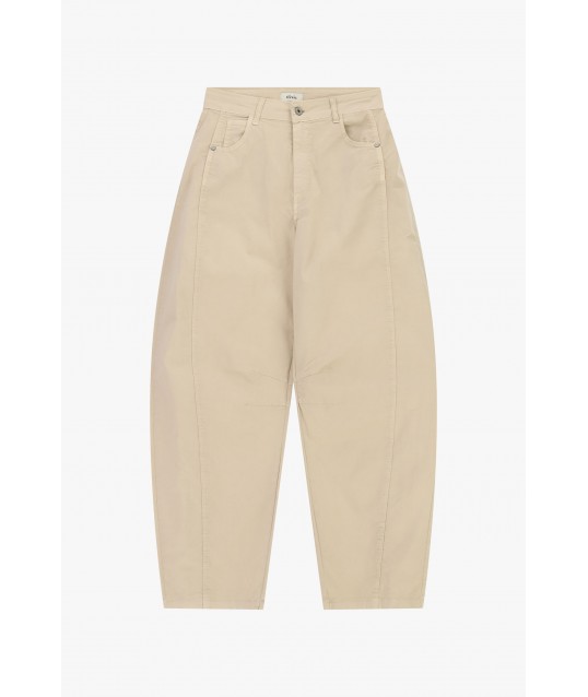 Pantaloni Palazzo Vita Alta Con Tasche Dixie